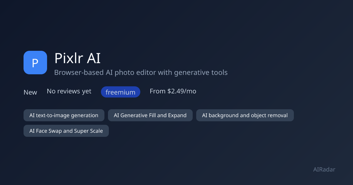 pixlr-ai-review-2026-pricing-features-alternatives-airadar